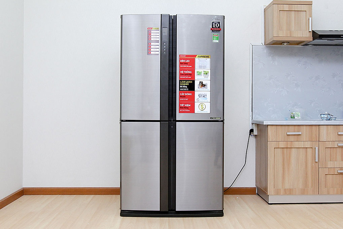 Tủ lạnh Sharp Inverter 556 lít SJ-FX630V-ST - Chỉ giao tại Hà Nội